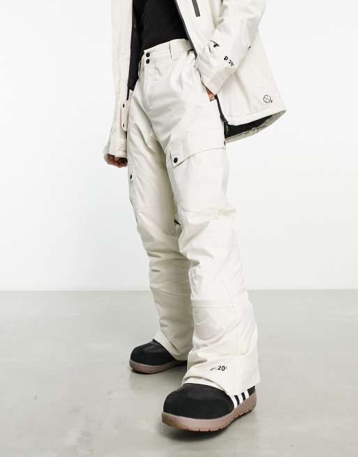 Protest Zucca ski pants in white