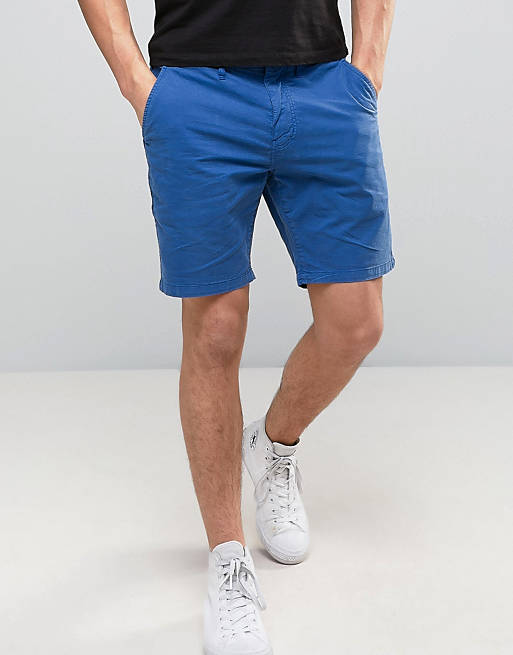 PS by Paul Smith Chino Shorts Slim Fit in Blue