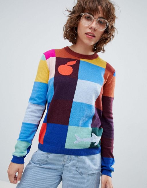 PS by Paul Smith colour block jumper