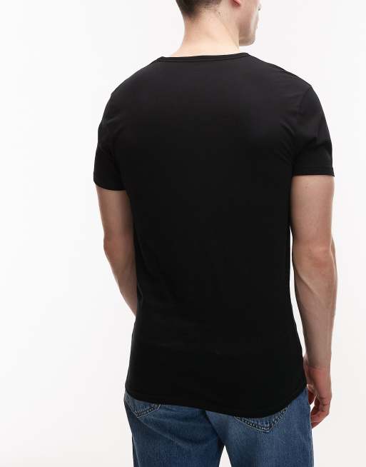 PS Paul Smith 3 pack cotton regular T-shirt in multi, 4 of 5