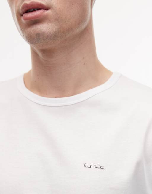 PS Paul Smith 3 pack regular t-shirt in white, 5 of 5