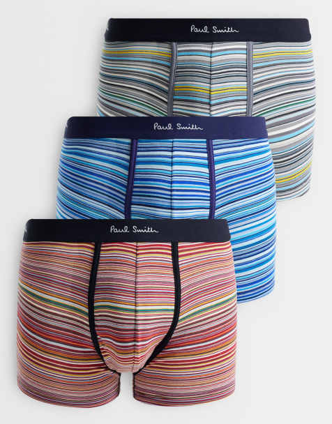 PS Paul Smith 3 pack trunk signature stripe in multi - view 1