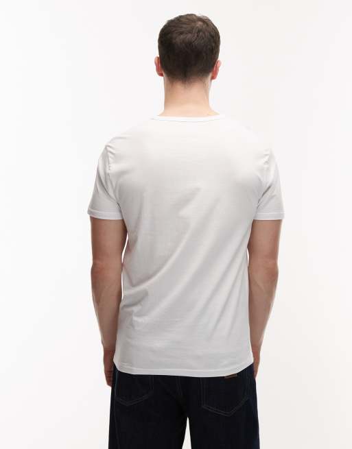 PS Paul Smith – 3er-Pack T-Shirts in Weiß mit normalem Schnitt, 4 von 5