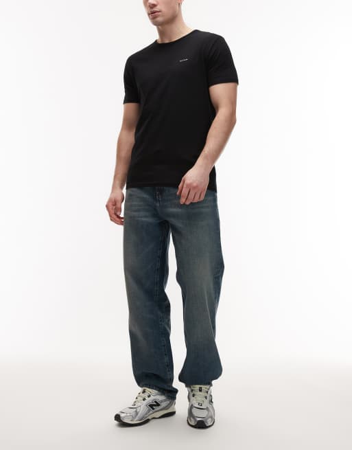 PS Paul Smith 5 pack regular fit t-shirt in black, 3 of 5