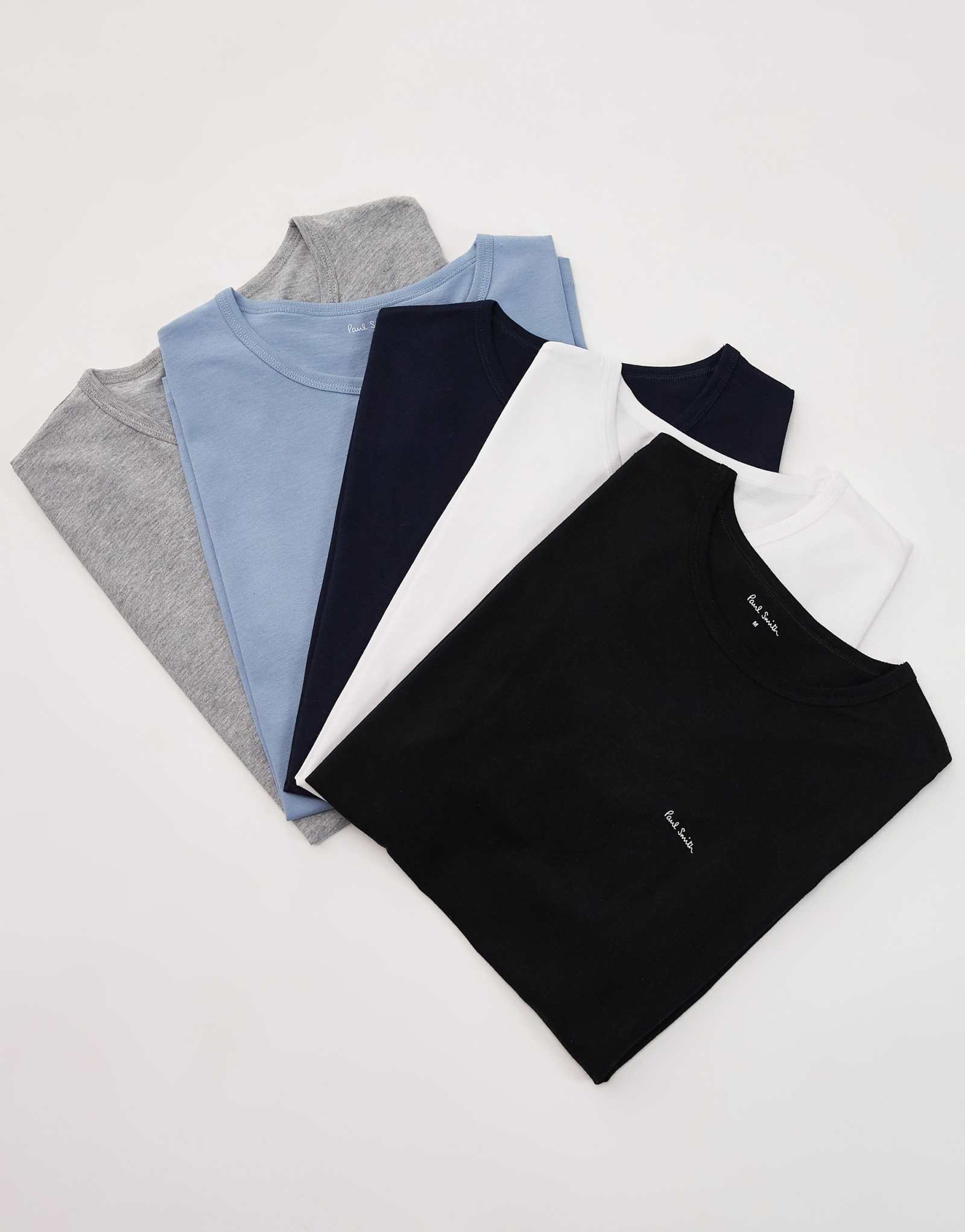 Футболки PS Paul Smith из 5 упаковок в нескольких цветах