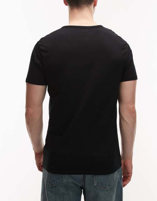 PS Paul Smith – 5er-Pack T-Shirts in Schwarz mit normalem Schnitt, 4 von 5