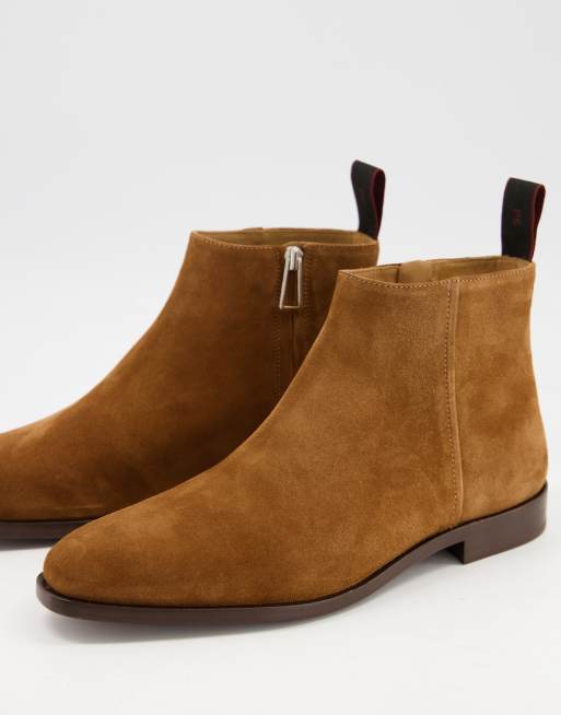 Paul smith hotsell chelsea boots suede