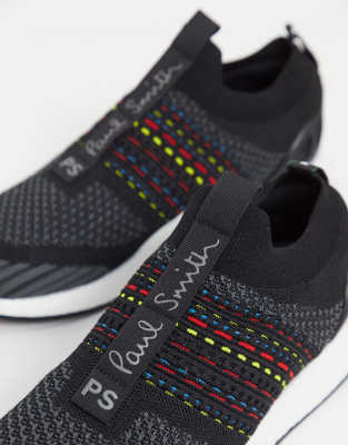 black paul smith trainers