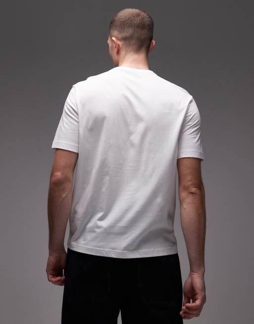 PS Paul Smith – Biały T-shirt z nadrukiem kości do gry, 3 z 5