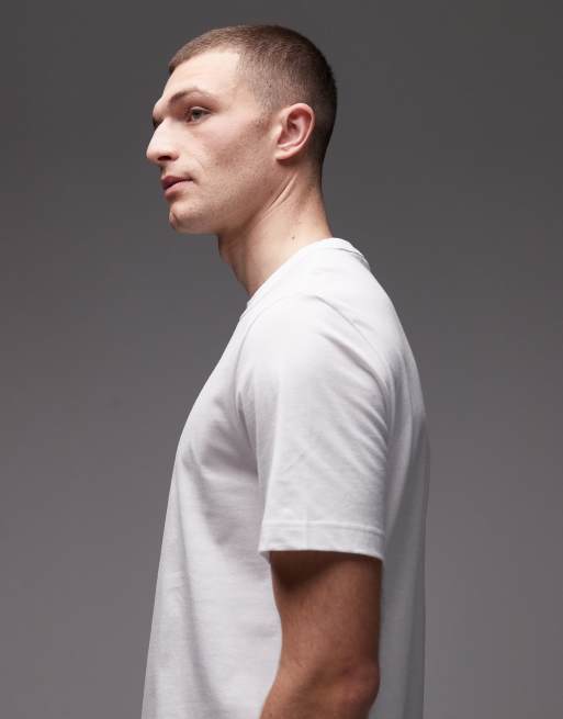 PS Paul Smith – Biały T-shirt z nadrukiem kości do gry, 4 z 5
