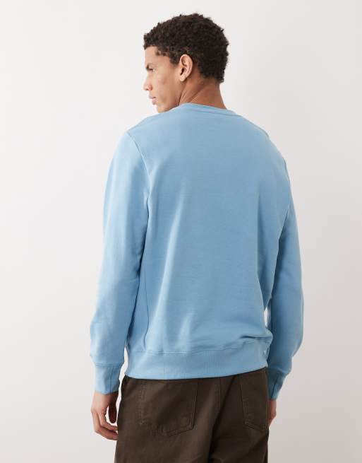 PS Paul Smith - Blå regular fit-sweatshirt med zebralogo, 5 af 5