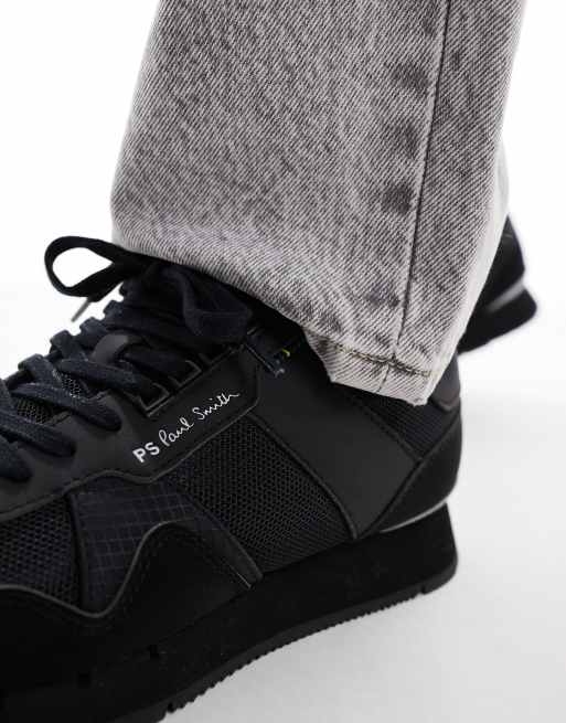 スニーカー Paul Smith Brandon Sneakers M2SBRN01KPLY-01 PS Paul Smith brandon sneakers in black | ASOS