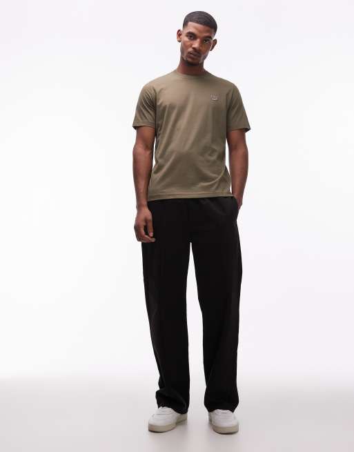 PS Paul Smith – Brązowy T-shirt z krótkimi rękawami, 2 z 5