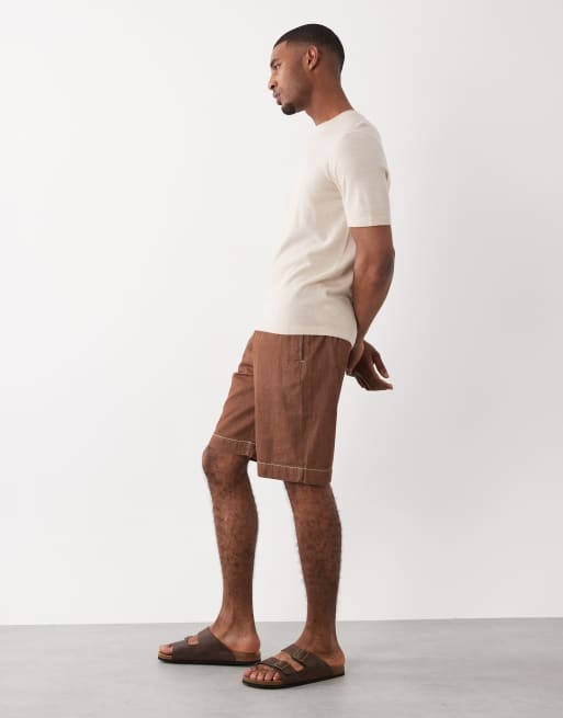 PS Paul Smith – Bruna shorts i regular fit, 3 av 5