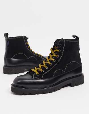 paul smith leather boots