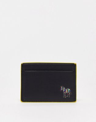 PS Paul Smith card holder in black with contrast edging - ASOS Price Checker