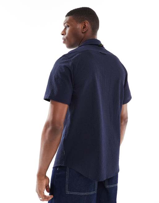 PS Paul Smith casual fit shirt in navy, 4 of 4