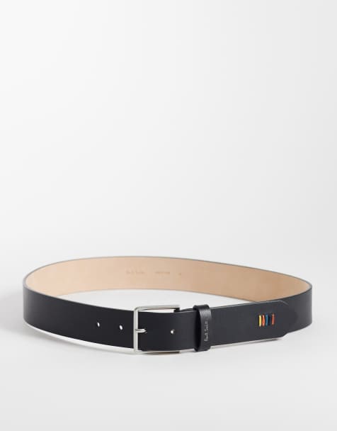 PS Paul Smith - Ceinture avec coutures visible - Noir - view 1