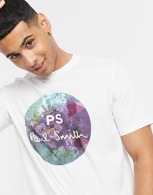 PS Paul Smith circle print t-shirt in black