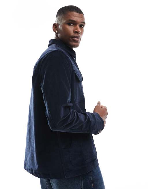 PS Paul Smith cord chore jacket in navy