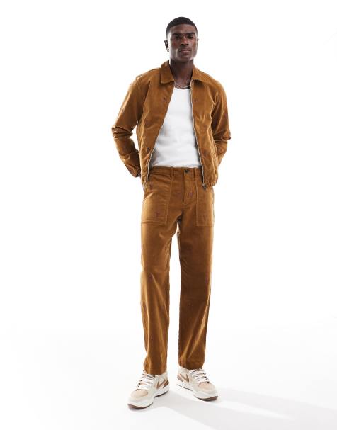 PS Paul Smith – Cordhose in Hellbraun mit Stickerei - view 1