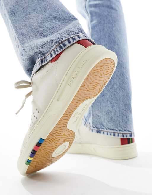 PS Paul Smith Cosmo Sneakers van geperforeerd leer in gebroken