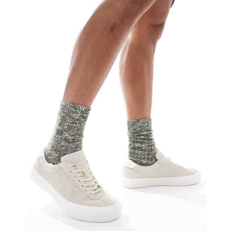adidas gazelle silver green womens Rex Trainers White | PS Paul Smith main image 0