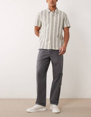 Ps By Paul Smith Drawstring Pants In Burgundy