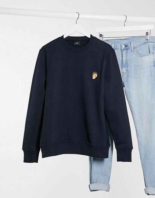 PS Paul Smith embroidered sweatshirt in navy