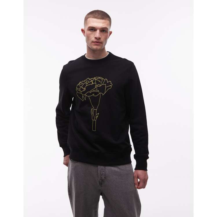 Paul Smith アートプリント ブルゾン Paul Smith】ブルゾン Narcissusプリント ダークブルー (Paul Smith