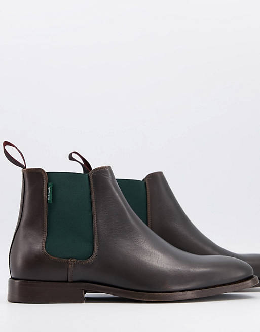 PS Paul Smith Gerald chelsea boots brown | ASOS