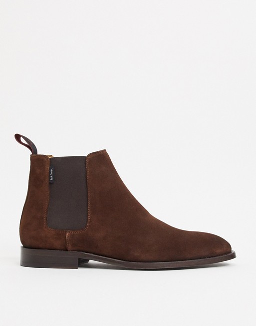 PS Paul Smith Gerald suede boots in tan
