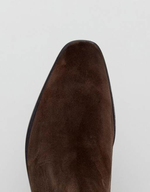 paul smith brown chelsea boots