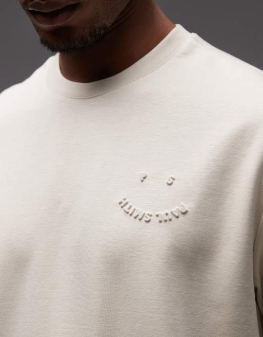 PS Paul Smith - Grå T-shirt med ikonlogo, 5 af 5