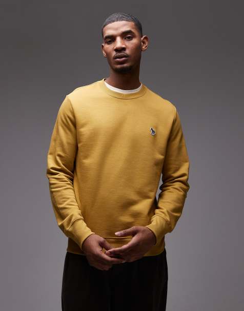 PS Paul Smith – Gul sweatshirt med zebralogga - view 1