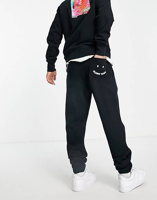  PS Paul Smith happy joggers in black 