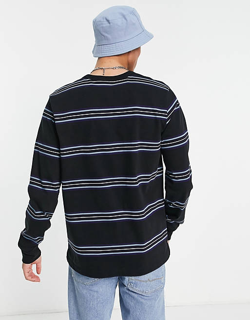 T-Shirts & Vests PS Paul Smith happy striped top in navy 