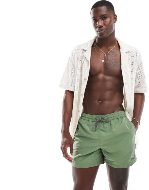 PS Paul Smith - Happy - Zwemshort in groen