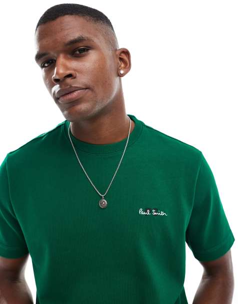 PS Paul Smith heavy weight t-shirt with logo in green