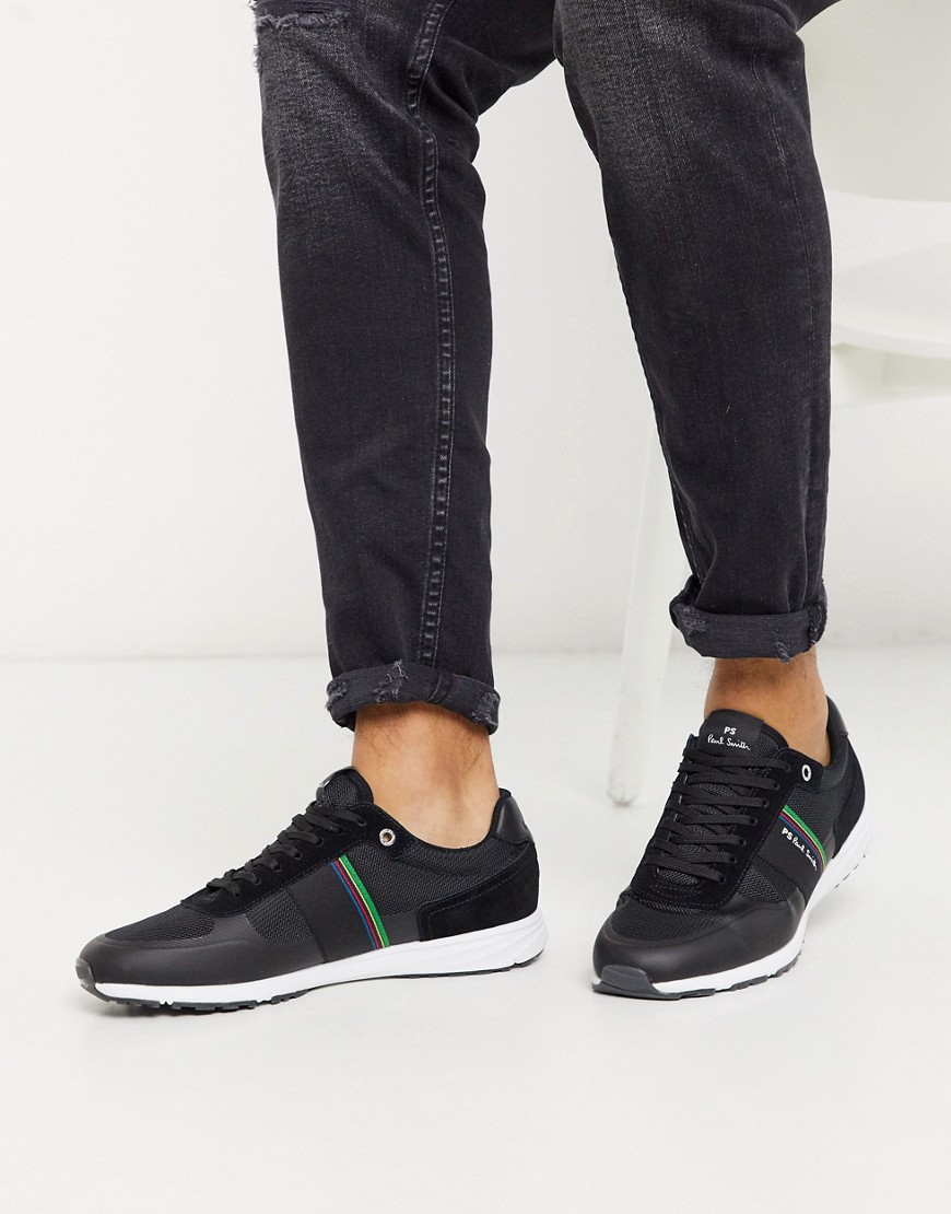 PS BY PAUL SMITH HUEY trainers IN BLACK,M2S-HUE01-AMES-79