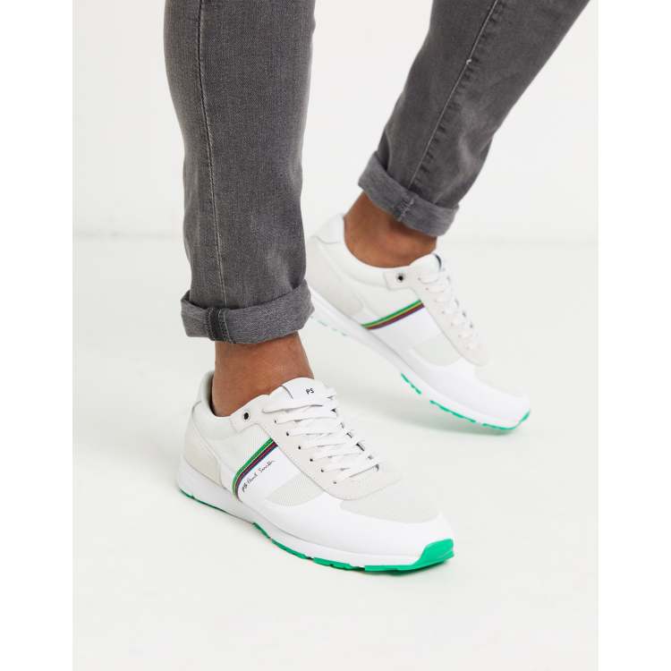 PS Paul Smith Huey sneakers in white ASOS