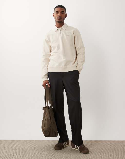 PS Paul Smith - Hvid sweatshirt med halv lynlås, 3 af 5