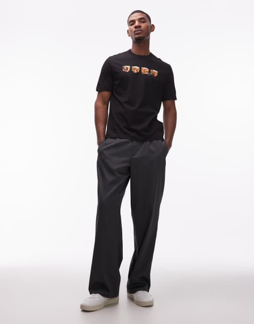 PS Paul Smith ice cube skull graphic t-shirt in black, 2 of 5