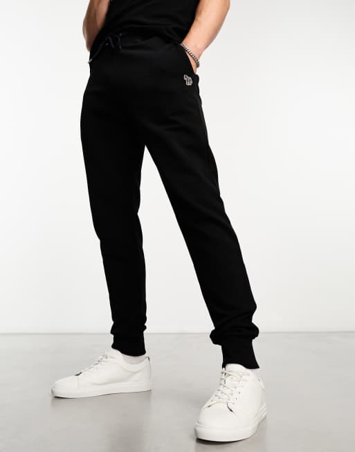 PS Paul Smith - Joggers slim con logo a zebra neri