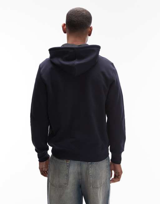PS Paul Smith – Kapuzenjacke in Marineblau mit Zebra-Logo, 3 von 5
