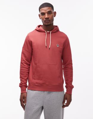 PS - Kapuzenpullover in Rot mit Zebra-Logo Rot 44