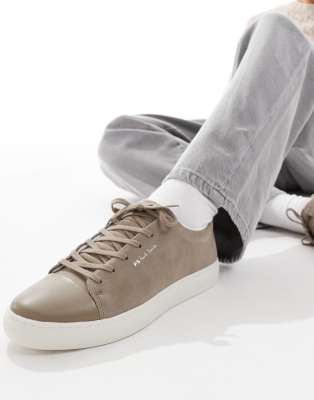 PS Paul Smith - Lee - Baskets en daim - Beige-Neutre