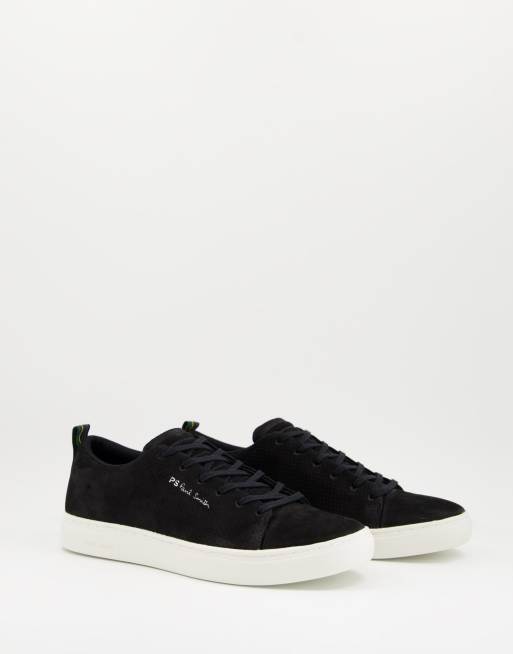 PS Paul Smith Lee suede sneakers in black | ASOS