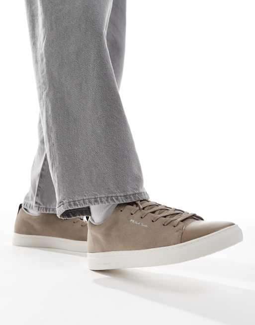 PS Paul Smith lee suede trainers in beige, 5 of 5