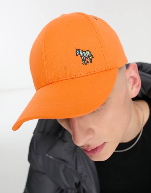 PS Paul Smith logo cap in orange